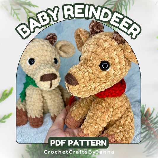 Baby Reindeer Crochet Pattern