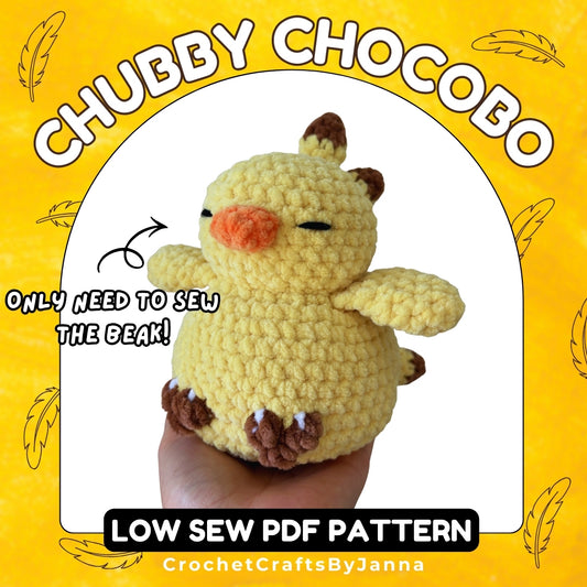 Chubby Chocobo Crochet Pattern