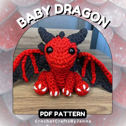 Baby Dragon Crochet Pattern