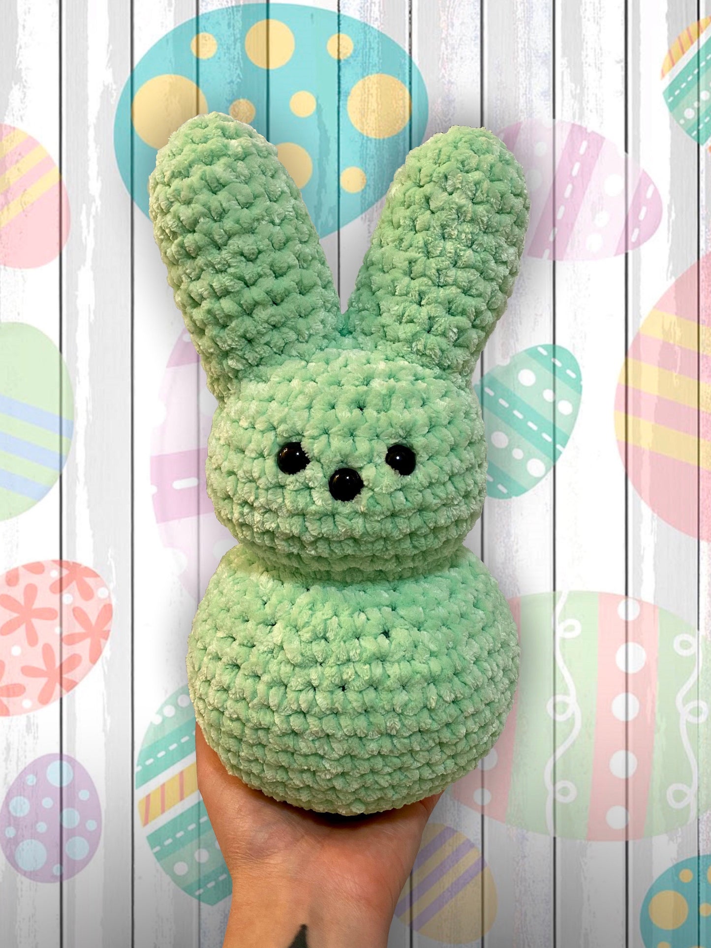 Peep Easter Bunny Crochet Pattern