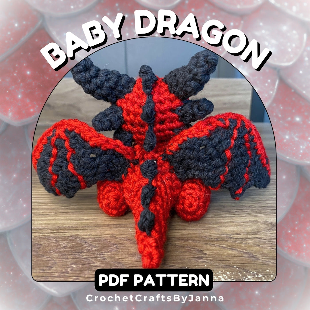 Baby Dragon Crochet Pattern