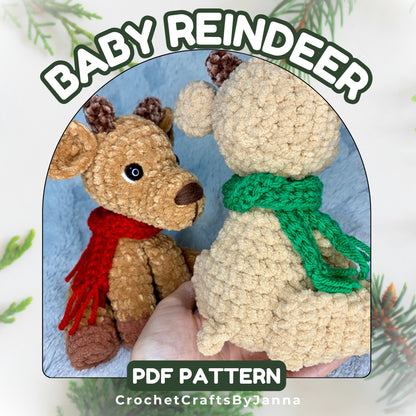 Baby Reindeer Crochet Pattern