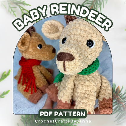 Baby Reindeer Crochet Pattern