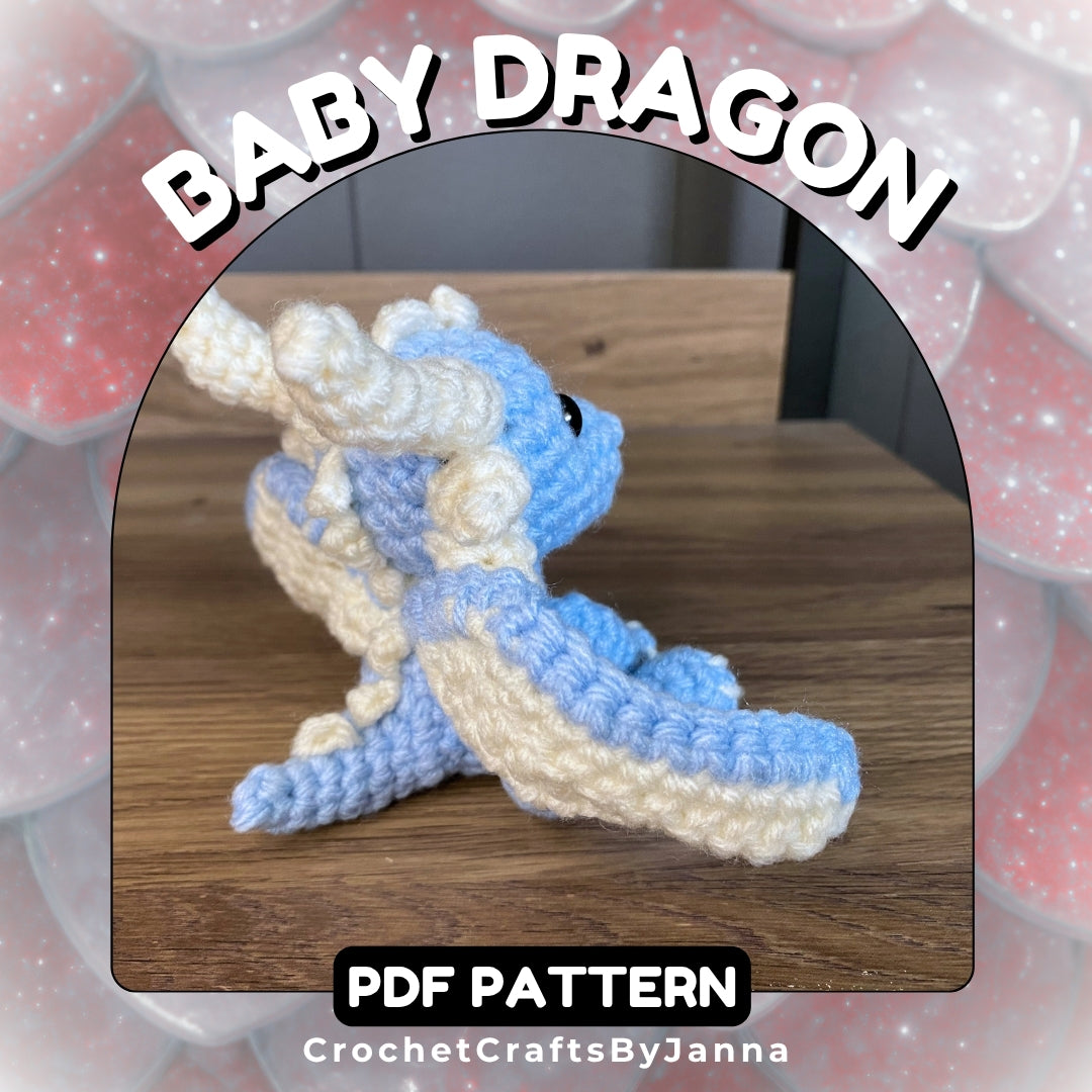 Baby Dragon Crochet Pattern