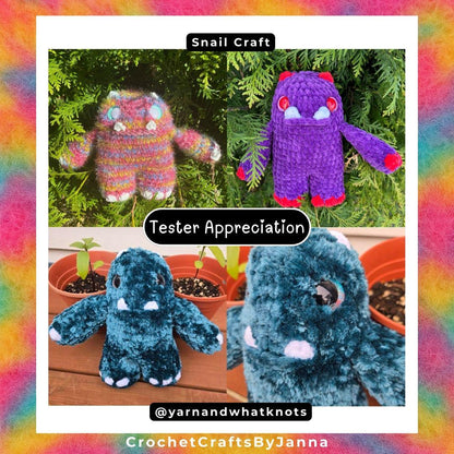 Monster Buddy Crochet Pattern