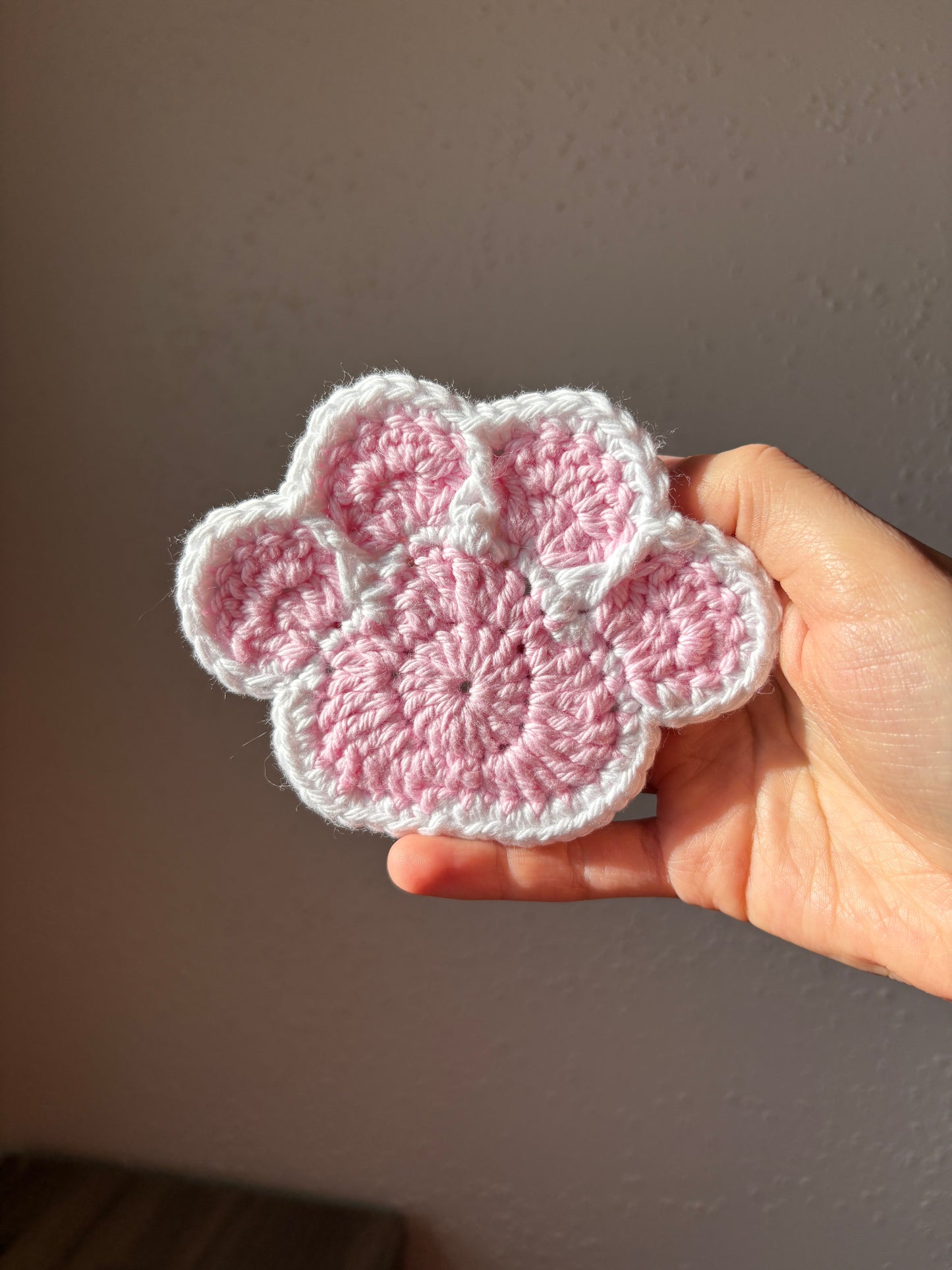 Paw Print Coasters