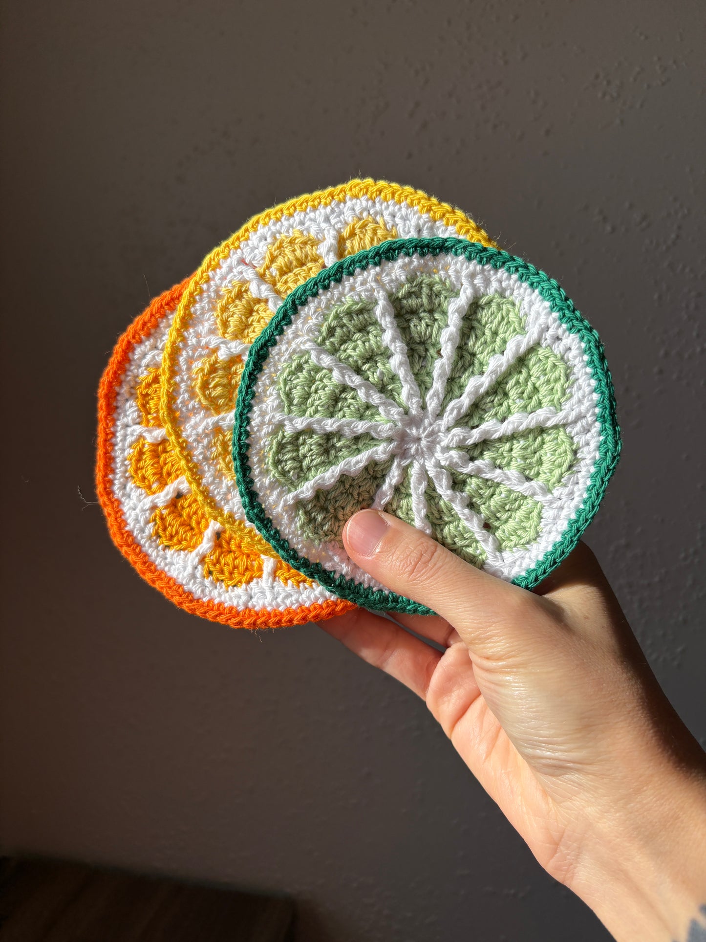 Citrus Slice Coasters