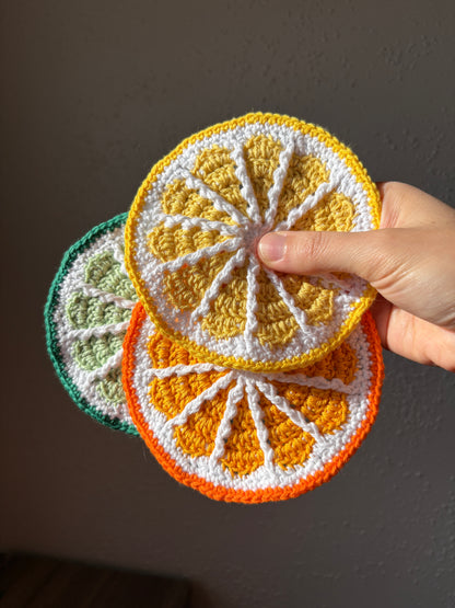 Citrus Slice Coasters
