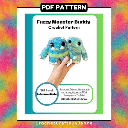 Monster Buddy Crochet Pattern