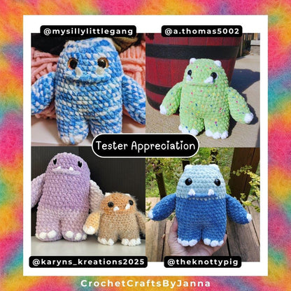 Monster Buddy Crochet Pattern