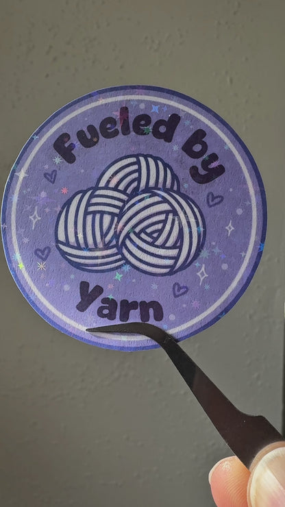 Fueled By Yarn Sticker Pack